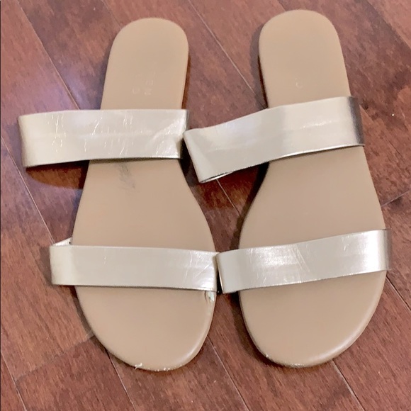 kohls gold sandals
